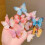 Butterfly Hair Clips Glitter 6 Pcs 6