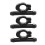Black Bottle Mount Adapter 3Pcs 7