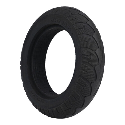 Pneus sólidos de longa duração de 8 polegadas (200x50) projetados para a roda traseira de patinetes elétricos.