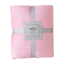 Bizhua Flannel AC Blanket Set Coral Velvet 2 pcs