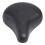Bike Seat Saddle Ergonomic Design Black Rubber Plastic 4