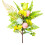 Pastel Easter Eggs and Berries Floral Stem Artificial 1