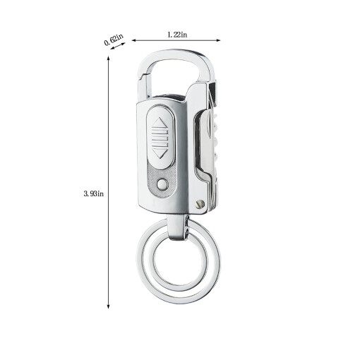 Electric Torch Lighter Rechargeable Keychain 1 pack 2