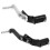 Gear Shift Lever for Dirt Bike Black 2 Pcs 3