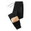 Women's Thermal Joggers with Pockets Cargo Sweatpants Black 1