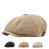 Men's Octagonal Hollow Mesh Jute Beret 1 2