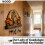 Gouden Maagd Maria Sleutelhouder 2D Biddende Maria Muur 5