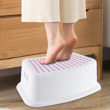 Childrens Step Stool for Bathroom Sturdy Non Kids Footrest Toddler Toilet Safe Standing Platform