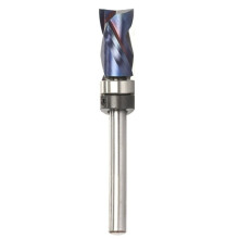 Superior Precision Blue Nano Coated Hard Alloy Milling Cutter, Extended Shaft Woodworking Tool with Durable Design