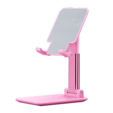 Adjustable Angle/Height Phone Stand with Silicone Pad, Fully Foldable, Compatible with All Mobile Phones, MT-6