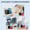 Wireless Charging Station with 15W Clock Lamp 8