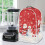 Handle Protective Case with Top Handle Polyester Coffee Machine Dust Cover Santa Claus Snowman 5