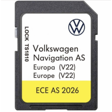 VW (AS) V22 2026 MIB2 Discover Media Sat Nav SD Card Map Update