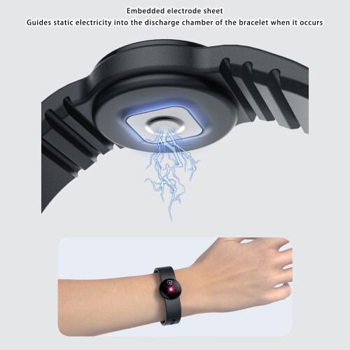 Electrostatic Discharge Soft Silicone Strap Intelligent Device Wearable 1