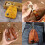 Cowhide Retro Storage Bag Handmade Leather Coin Purse Coffee 6