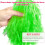 Green Plastic Pom Poms 15 Pack 33cm 3