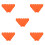 100Pièces Capuchons Protection Écrous Roues Silicone Orange Durable 8