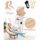 Bunion Relief Socks Low-Cut 5-Toe Compression 6 Pairs 5