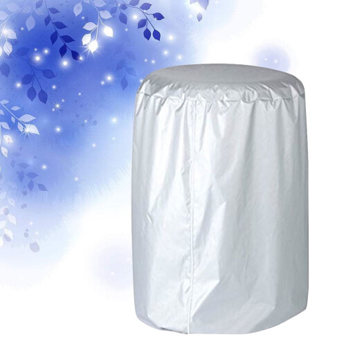 Θήκη προστασίας ελαστικών WHAMVOX 110,00X73,00X0,10CM ασημί 2