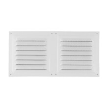 Ventilation Grille with Insect Screen Vent Cover Airflow for Hvac Or Ceiling White