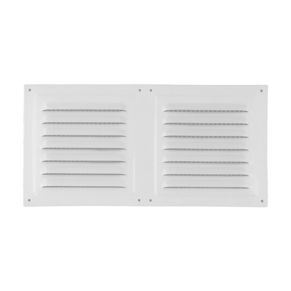 Ventilation Grille With Insect Screen Vent Cover Airflow For Hvac Or Ceiling White 9152228747388