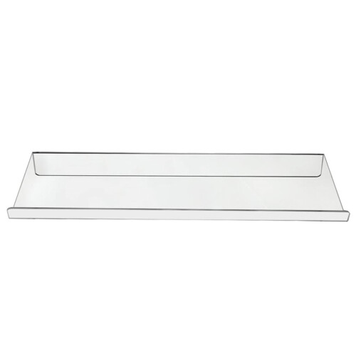 Clear Acrylic PC Computer Tilted Keyboard Stand for Typing And Working, Clear, 43.2x14x4cm