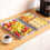 4-Pc Blue Serving Trays for Snacks, Fruit, Desserts – Reusable Plastic Platters for Kitchen & Parties 6
