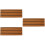 3Pièces Tapis Marches Escalier Rv Marron Accessoires Durables 7