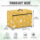 Sewing Machine Dust Cover Lemon Pattern Lightweight Universal Fit Polyester Waterproof Sleeve 8