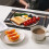 PVC Table Mats Brown Durable Washable Heat Resistant Set of 4