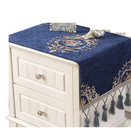 Bedside Table Dust Cover Fabric 1 Piece 1