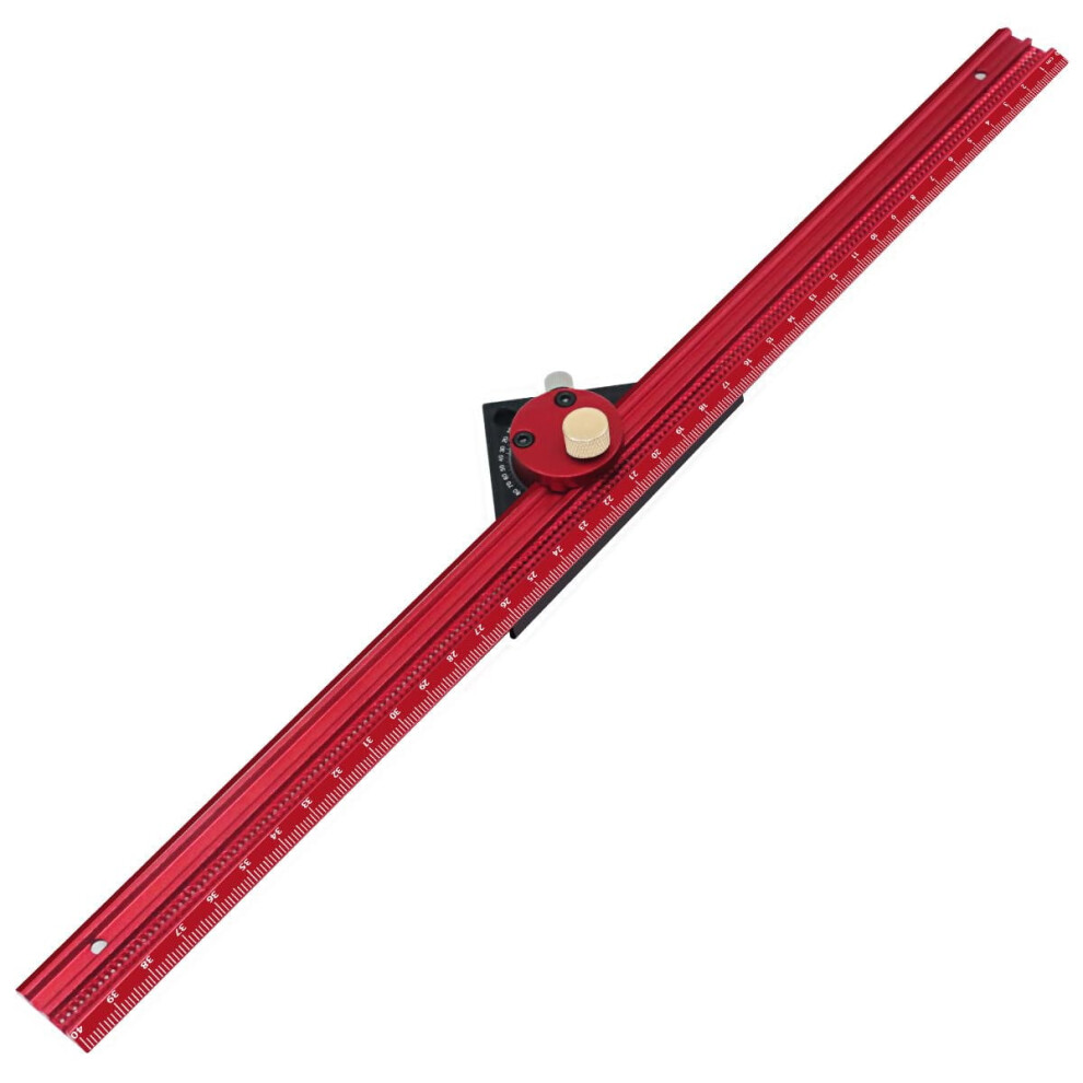 Carpentry Precision Scribe Ruler Aluminum T-Type Layout 9362892837937