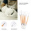 Clay Sculpting Tools Kit Air Dry Polymer Cutters 6 Pcs 2