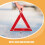 Road Emergency Kit with Red Reflective Triangle Warning 3