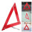 Road Emergency Kit with Red Reflective Triangle Warning 4