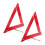 Road Emergency Kit with Red Reflective Triangle Warning 5