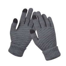 Women's Fleece-Lined Touchscreen Winter Gloves 1 Pair