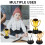 Kids Soccer Trophy Set 3 Pieces 3