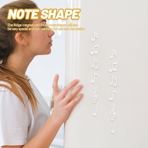 FRCOLOR Musical Note Refrigerator Magnets Set 2 2