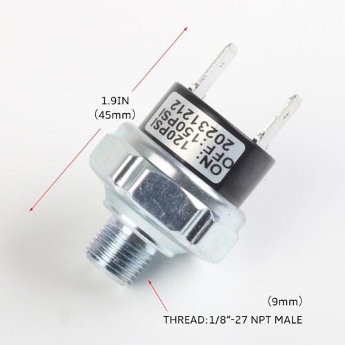 Air Pressure Control Switch 1/8 NPT 120-150 PSI 2