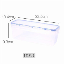 Plastic Bread Storage Box Airtight Food Storage Container Sandwich Bread Keeper With Lid Loaf Bread Container Kitchen Organizer