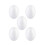 150Pièces Œufs Imitation Blancs Pour Projets DIY Décoration Durable 10
