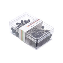 100pcs Sewing Pins Needle and Thread Kit for Fabric Quilting DIY Projects Long Straight Pins with Pearlized Head Multicolor Dressmaking