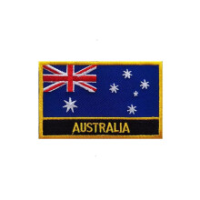 1 PCS National Flag Patch Iron On or Sew On Patch