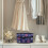 Garment Steamer Storage Bag Dustproof Floral Deep Blue 4