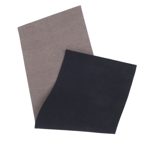 3Pièces Tapis D'escaliers Polyester Café Anti-Dérapant Pour 2