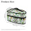 Lucky Hat Calf Pattern Iron Storage Bag 11.8x6.69x5.5 in 6
