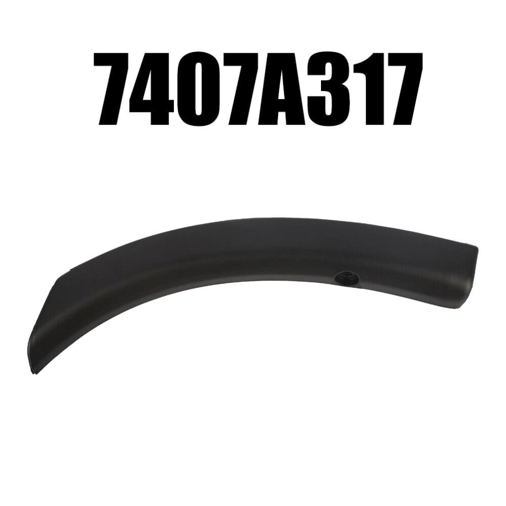 Car Left Rear Bumper Wheel Fender Eyebrow Molding Trim For Mitsubishi Outlander 2015-2020 7407A317 Car Wheel Arch Molding 9130661132848