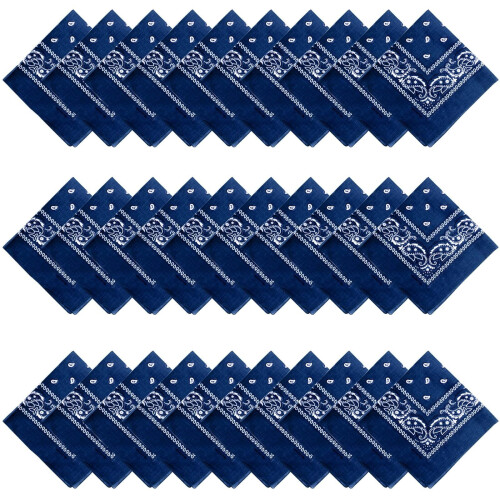 Unisex čelenka s paisley vzorem, 30 ks