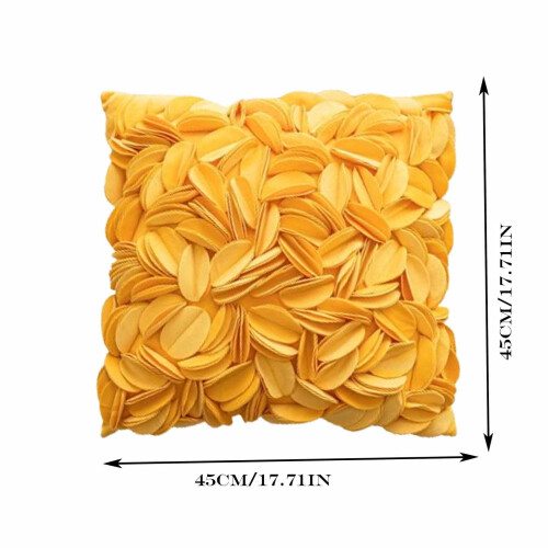Scandinavian throw pillow polyester cover 16x16 inch 2